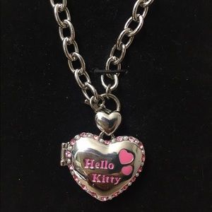 Hello Kitty Photo Locket (Choker/Charm Bracelet)